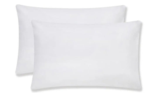 White Microfiber Pillowcase 75cm x 45cm