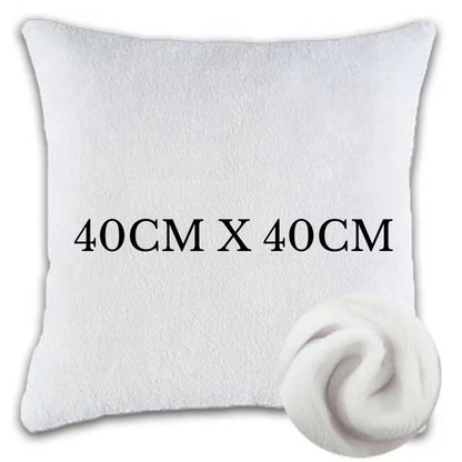 Plush Cushion Cover 40cm x 40cm