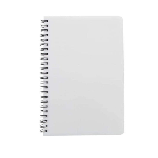 Notebook A4 Spiral Plastic Printable Cover