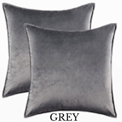 Velvet Book/pocket Cushion Cover 40 by 40 (Different Colours Available)