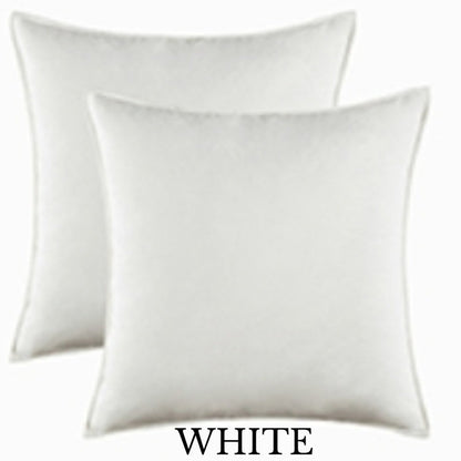 Velvet Rectangle Bolster Cushion Cover 30cm by 50cm (Different Colours)