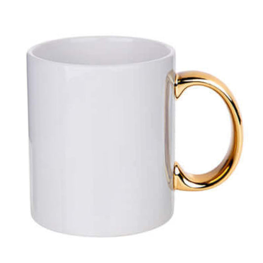 11oz Two Tone Mug Gold Orca Coated and Smash Proof Box