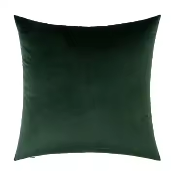 Velvet Two Colour, Plain Edge Cushion Cover 40cm by 40cm