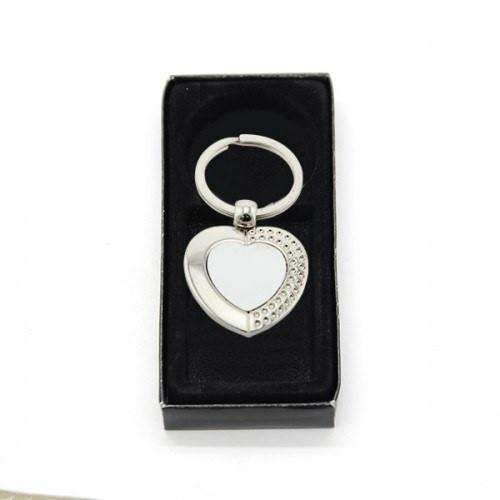 Sublimation Heart Keyring