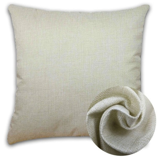 Natural Linen Look Cushion Cover 40 by 40