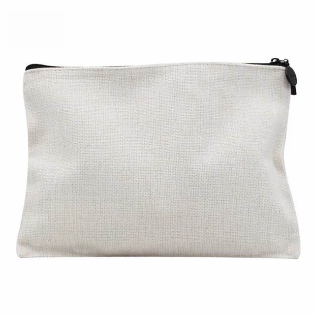 Sublimation Linen Makeup bag/Travel Pouch