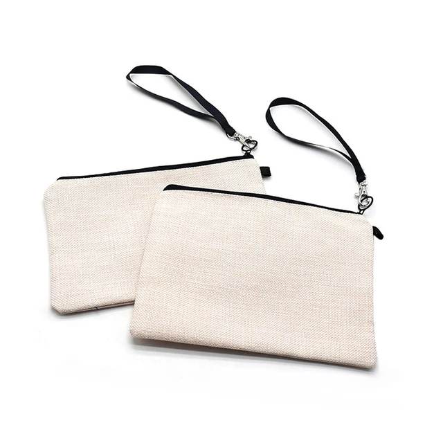 Sublimation Linen Makeup bag/Travel Pouch