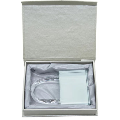 Crystal Photo Lock With Gift Box