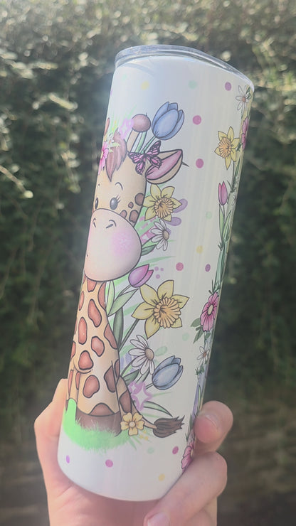 Shimmer 20oz Sublimation White Tumbler With Box And Straw