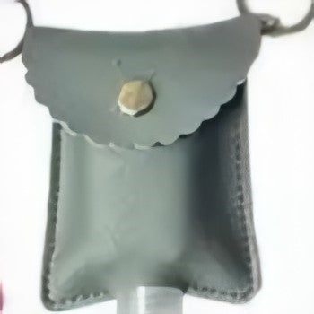 PU Leather Hand Gel Bottle Holder (With Empty Bottle)