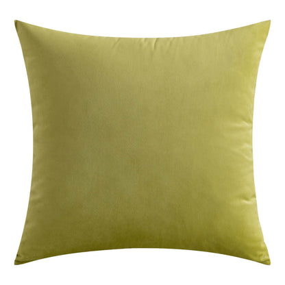 Velvet Two Colour, Plain Edge Cushion Cover 40cm by 40cm