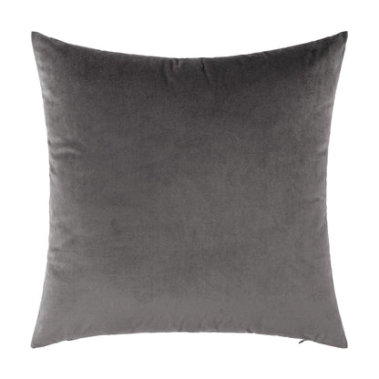 Velvet Two Colour, Plain Edge Cushion Cover 40cm by 40cm