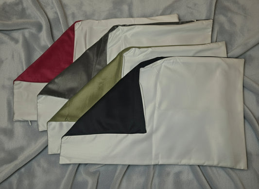 Velvet Two Colour Cushion Cover 30cm by 50cm