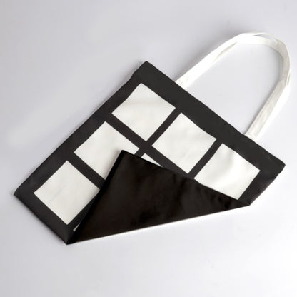 9 Panel Canvas Tote Bag