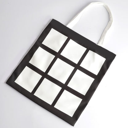 9 Panel Canvas Tote Bag