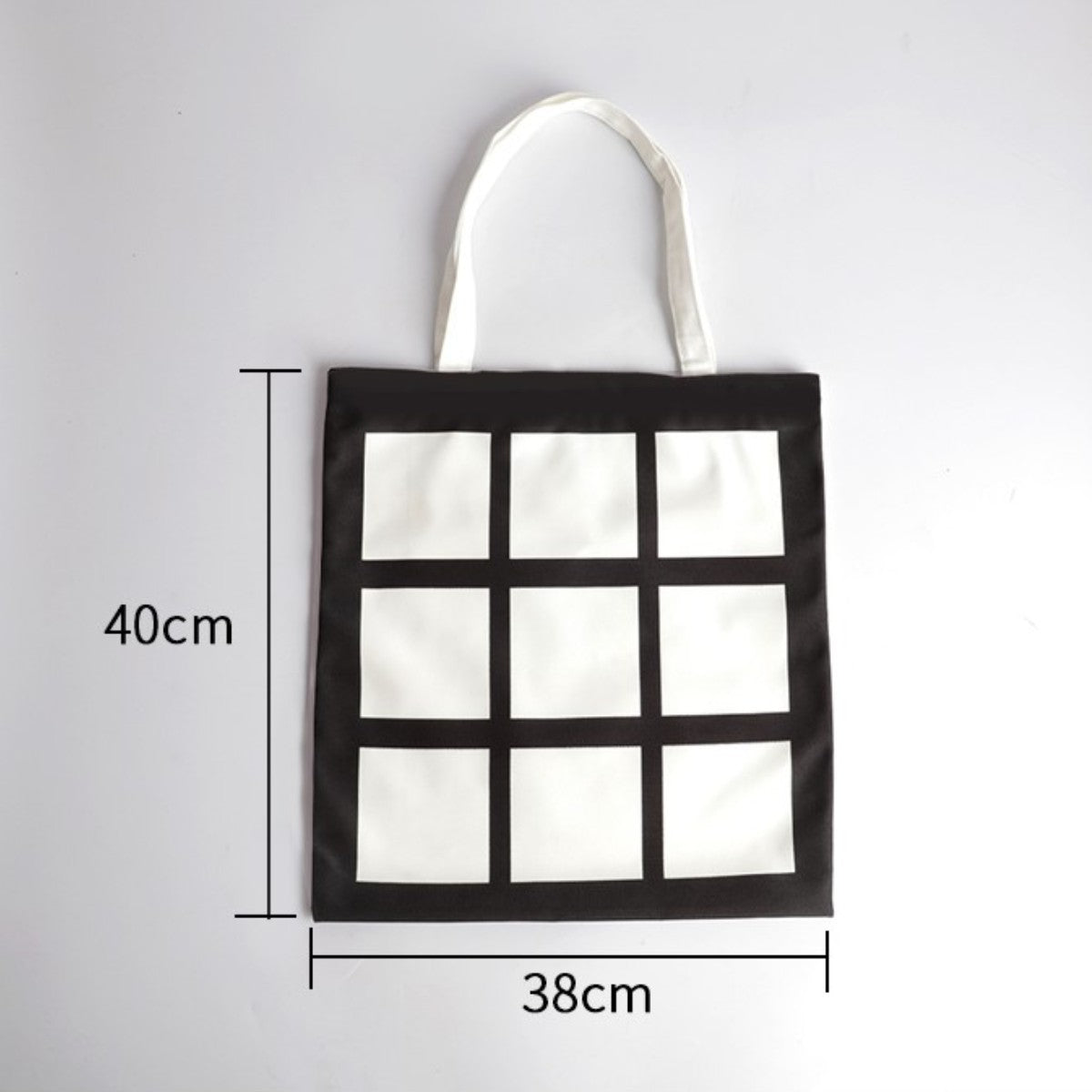 9 Panel Canvas Tote Bag